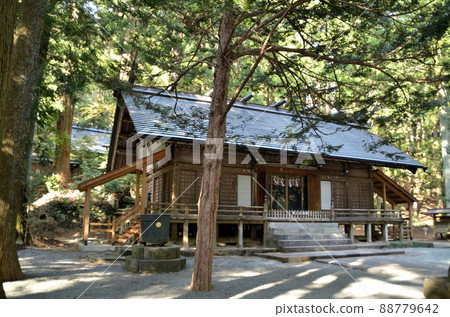 Akagi Shrine, a power spot in Miyosawa, Maebashi City, Gunma Prefecture 88779642