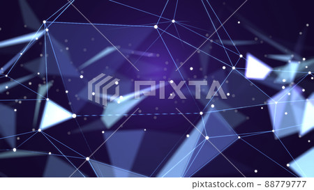 VJ Business Dotted Line Mesh Plexus Purple [There is another Ver] 88779777