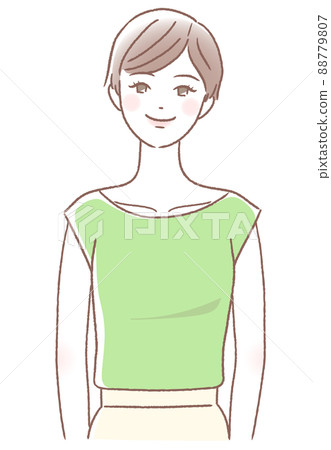 一位微笑的小姐 88779807