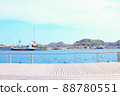 Onomichi Suido promenade, the beautiful blue sea of the Seto Inland Sea 88780551