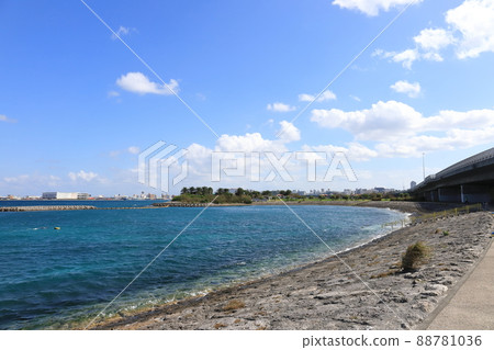 Okinawa Naha Umisora Park on the waves Okinawa Naha Umisora Park on the waves 88781036