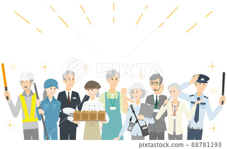 Various occupation sets for seniors 88781193