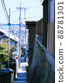 Slopes and alleys where you can see the cityscape of Onomichi 88781301