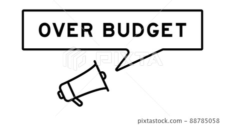 Draft megaphone banner - Stock Illustration [88785058] - PIXTA