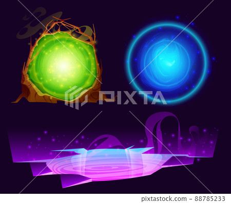Magic portals to alien world, planet or time Magic portals to alien world, planet or time 88785233
