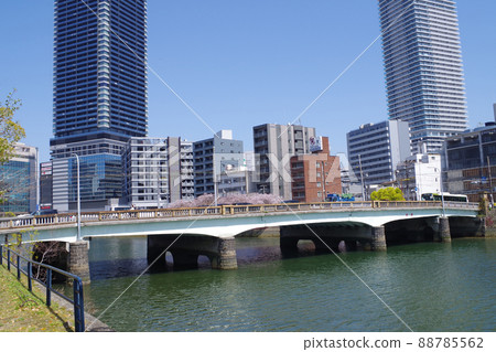 廣島市遠河川沿岸風光 88785562