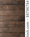 Wooden texture. Top view 88786784