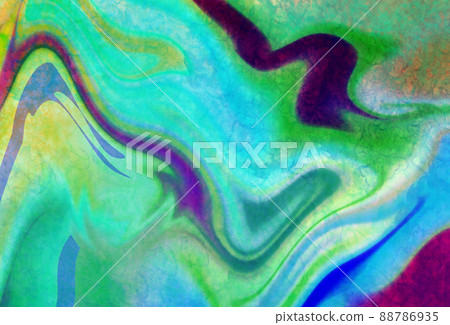 Vivid green variations and gentle marble patterns such as purple 88786935