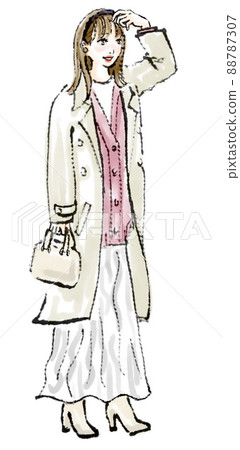 A woman in the sun A woman in the sun 88787307