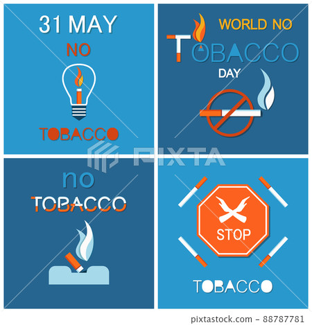 Your Last Cigarette Ash Tray Vector No Tobacco Day Your Last Cigarette Ash Tray Vector No Tobacco Day 88787781
