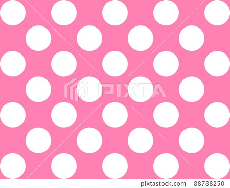 Large dot background material polka dot illustration material Large dot background material polka dot illustration material 88788250