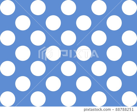 Large dot background material polka dot illustration material Large dot background material polka dot illustration material 88788251