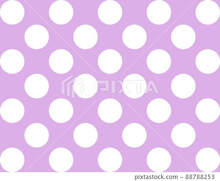 Large dot background material polka dot illustration material 88788253