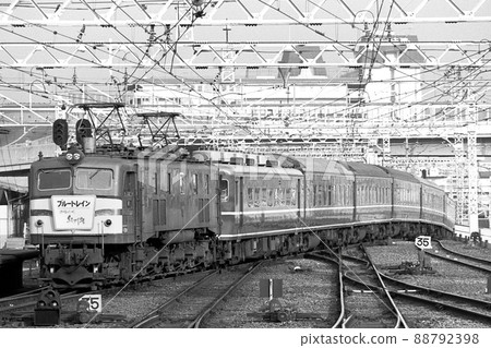 鐵道列車 JNR EF58 阪和線天王寺阪和家庭促銷關西本線龍香駕駛區時目紀州 88792398