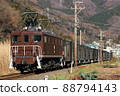 【PIXTA首發】秩父鐵道Deki 105再版塗裝（棕色）電力機車 88794143