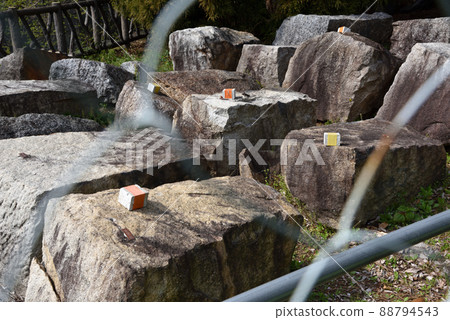Stone wall of Nagoya castle Stone wall of Nagoya castle 88794543
