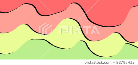 Abstract smooth color wave background. Eps 10 Abstract smooth color wave background. Eps 10 88795432