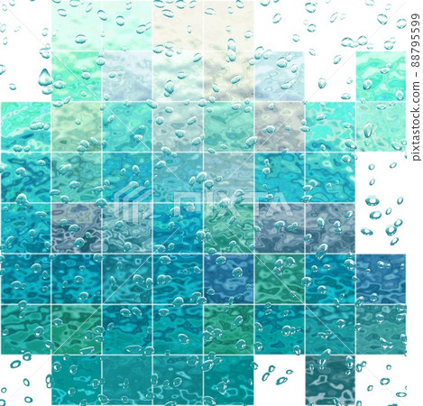 Green blue material background decoration 88795599