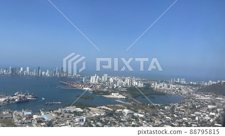 Scenery taken from the cabin, Cartagena 88795815