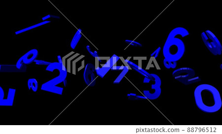 digit, number, numeral 88796512