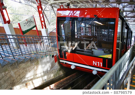 Nankai Electric Railway Koyasan Station Cable Car Platform 88798579