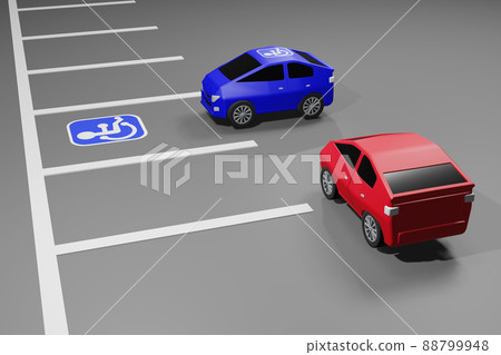 輪椅專用停車場 88799948