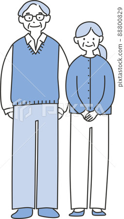 老年夫婦 老年夫婦 88800829