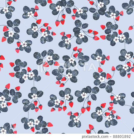 Seamless pattern of cute fruits. Textile, wallpaper and wrapping paper design. Seamless pattern of cute fruits. Textile, wallpaper and wrapping paper design. 88801892