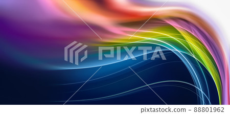 Abstract Rainbow Background 88801962