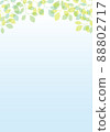 Simple leaf background 88802717