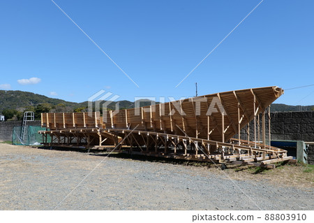 木船船生產風景 88803910