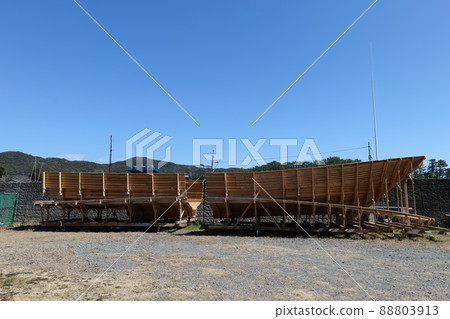 木船船生產風景 88803913