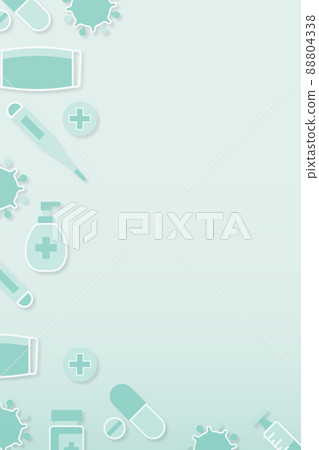 Clean medical background vector - Stock Illustration [88804338] - PIXTA