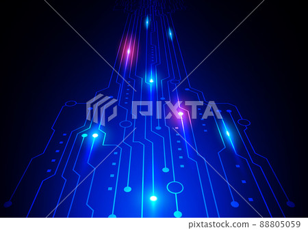 Circuit technology background 88805059