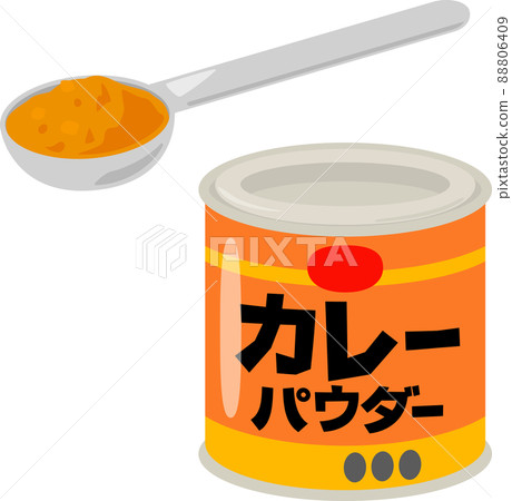 Canned curry powder Canned curry powder 88806409