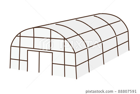 農業農民水稻農民乙烯基房子插圖 88807591