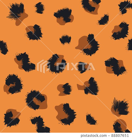 cheetah texture background vector design template 88807651