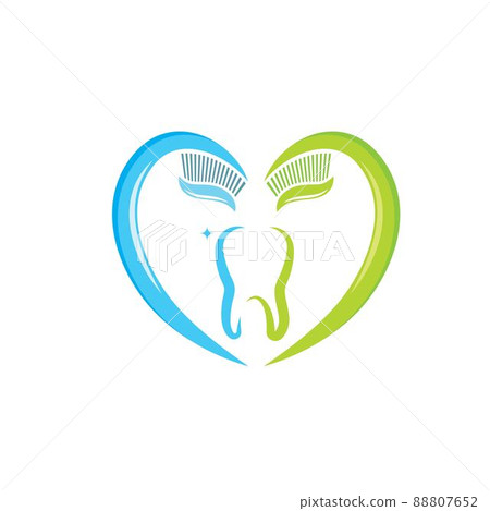 toothbrush vector illustration concept design template 88807652
