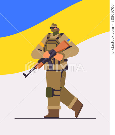 Ukrainian soldier in full body armor special forced Ukrainian defender in military cloth armed forces of Ukraine stop war Ukrainian soldier in full body armor special forced Ukrainian defender in military cloth armed forces of Ukraine stop war 88809706