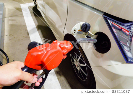 Refueling image of gas station Refueling image of gas station 88811087
