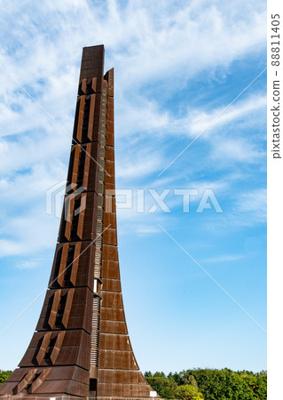 Exterior of the Centennial Memorial Tower, which was decided to be demolished Sapporo, Hokkaido 88811405