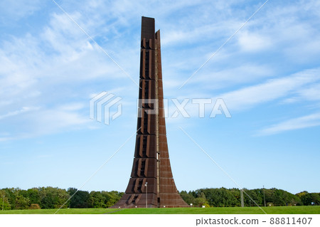 決定拆除的百年紀念塔外觀 北海道札幌 決定拆除的百年紀念塔外觀 北海道札幌 88811407