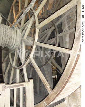 聖米歇爾山/法國聖米歇爾山修道院內 88811686