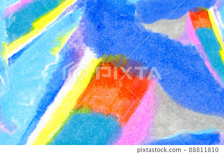 A refreshing, vivid-colored abstract pattern background texture inspired by summer 88811810