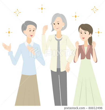 Female leaders who promote women's social advancement 88812496