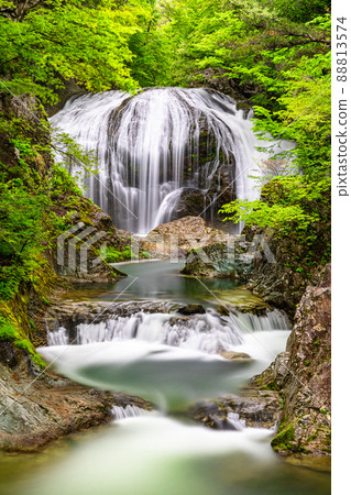 [Sekiyama Otaki, Yamagata Prefecture] Sekiyama Otaki with a wild atmosphere 88813574