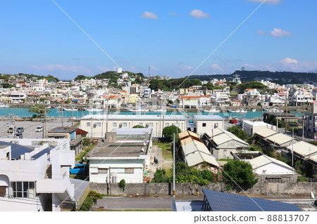 Okinawa Itoman Itoman cityscape 88813707