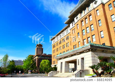 Scenery of Nagoya City, Aichi Prefectural Office and Nagoya City Hall Scenery of Nagoya City, Aichi Prefectural Office and Nagoya City Hall 88814095