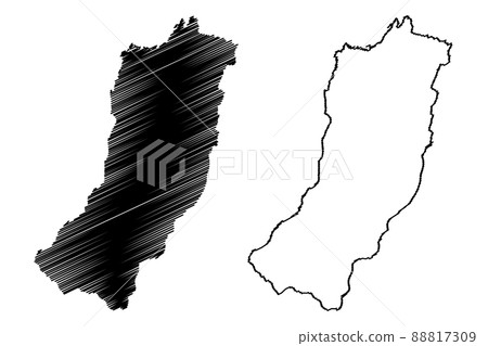 Reggio Emilia province (Italy, Italian Republic, Emilia-Romagna region) map vector illustration, scribble sketch Province of Reggio Emilia map Reggio Emilia province (Italy, Italian Republic, Emilia-Romagna region) map vector illustration, scribble sketch Province of Reggio Emilia map 88817309