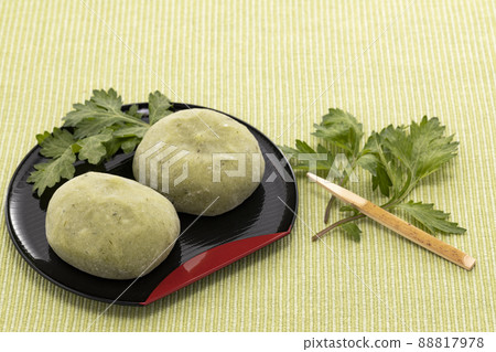 艾草葉草麻糬 88817978